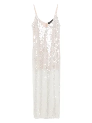 オールインワン・サロペット Federica Tosi Ankle-Length Draped Dress With Gold Jewel Federica Tosi Ankle-Length Draped Dress With Gold Jewel
