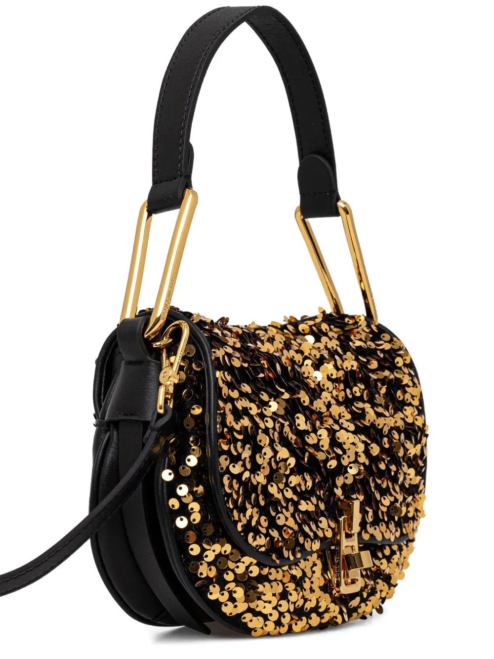 Coccinelle Magie Paillettes crossbodytas Zwart
