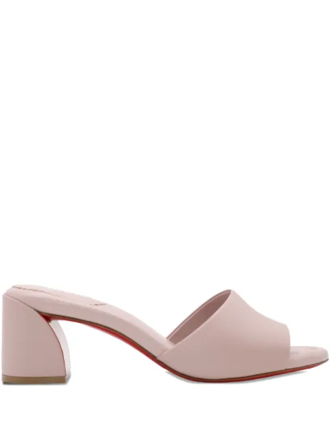 Christian Louboutin 55mm Jane block-heel mules