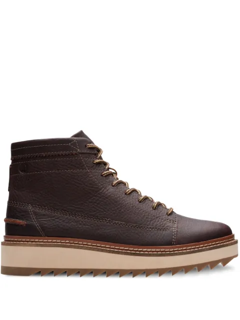 Clarks Clarkhill Hi "Dark Brown" boots