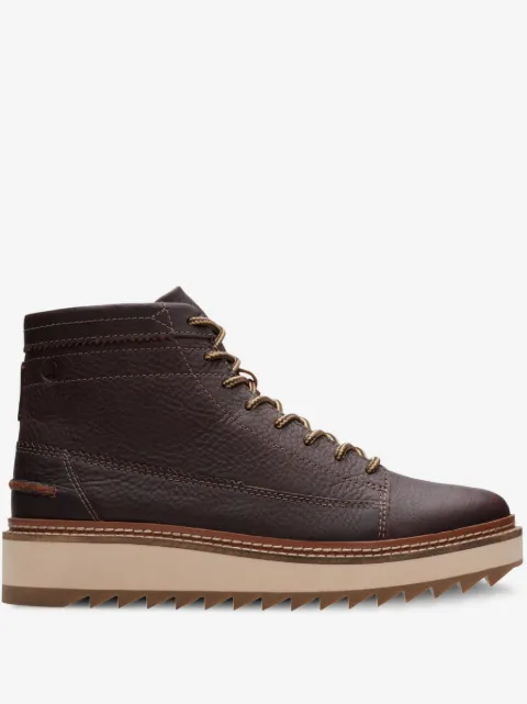 Clarks Clarkhill Hi "Dark Brown" boots