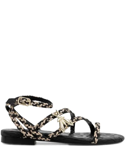 Patrizia Pepe braided-strap flat sandals