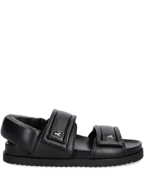 Patrizia Pepe dual-strap slide sandals