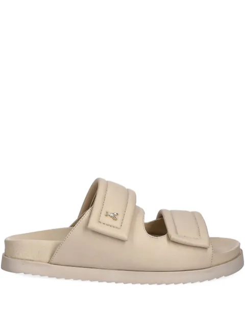 Patrizia Pepe double-strap slide sandals