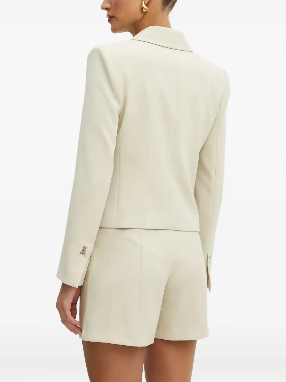 Patrizia Pepe logo-plaque blazer | Blazers | Image 2