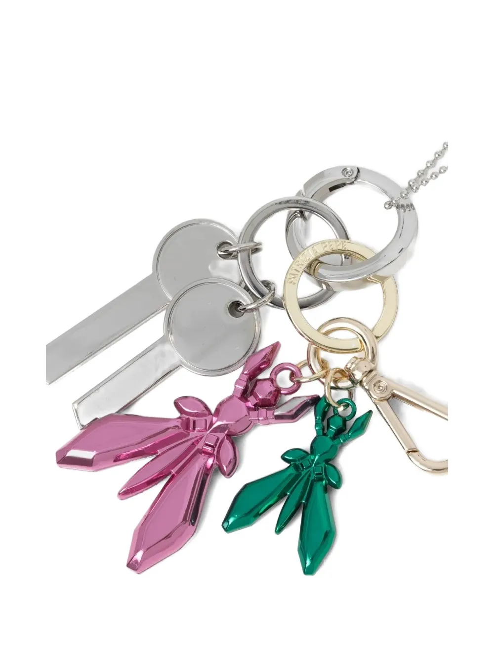 Patrizia Pepe Dragonfly keyring Goud