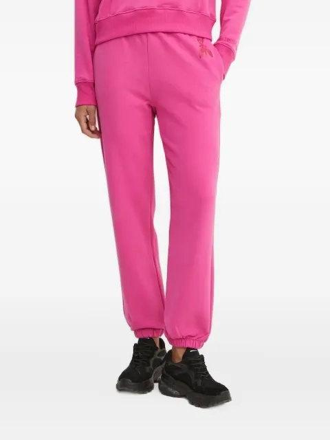 Patrizia Pepe Essential insect-logo track pants