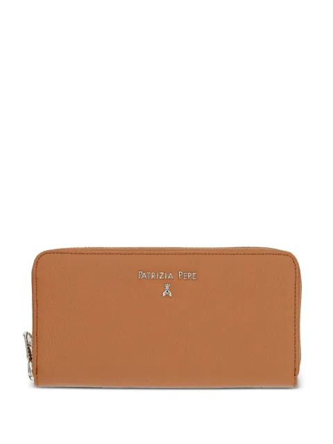 Patrizia Pepe leather continental wallet