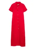 KHAITE Effy maxi dress - Red