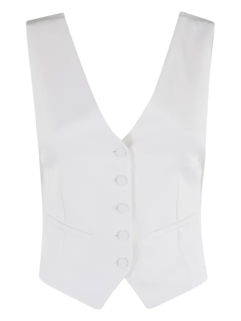 Erika Cavallini  V-neck waistcoat 