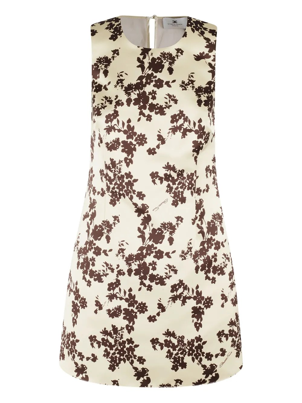 Elisabetta Franchi floral-print minidress | Neutrals | Image 1
