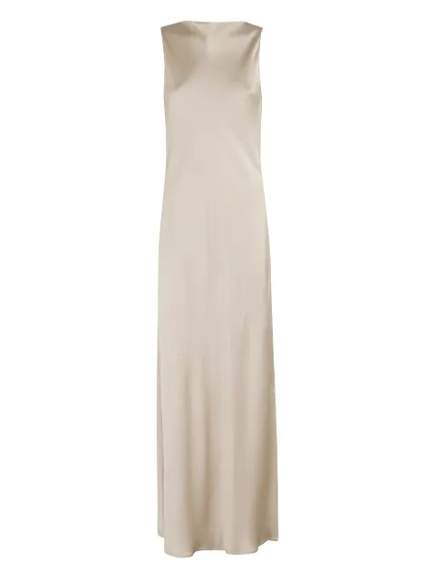 Antonelli vestido con cuello desbocado