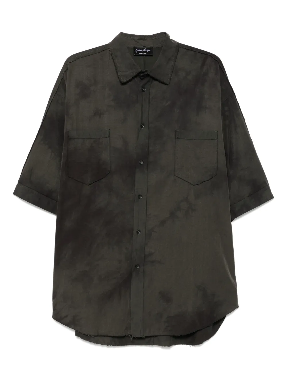 Andrea Ya'aqov tie dye-pattern shirt