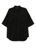 Andrea Ya'aqov cotton shirt - Black