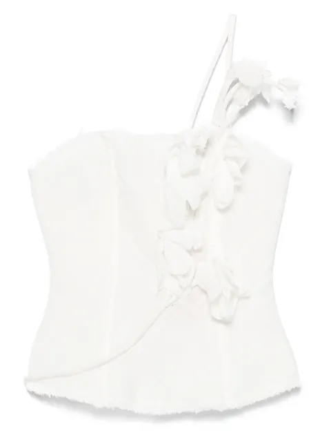 Cult Gaia top con detalle floral