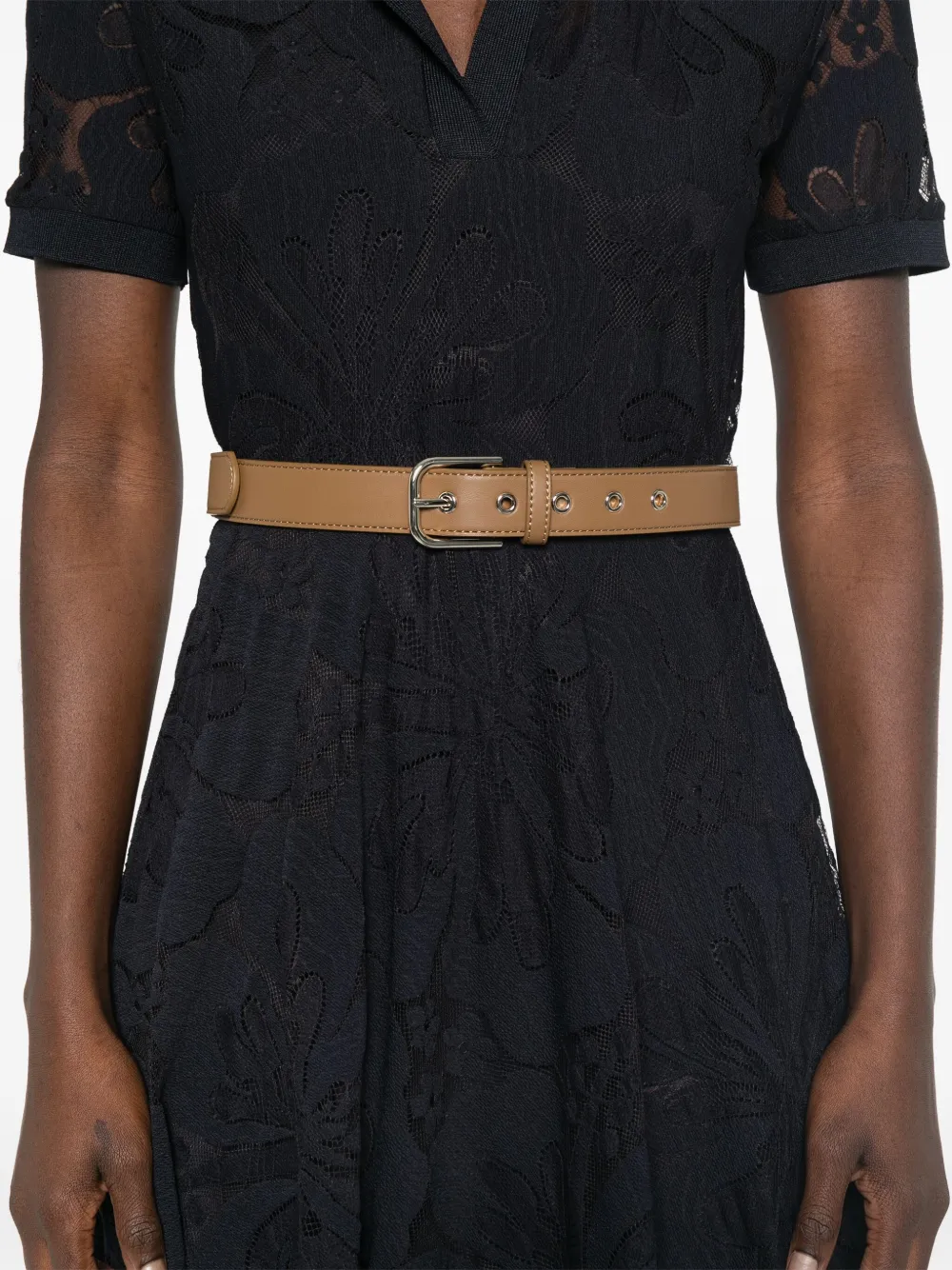 Max Mara Lambro midi-jurk Blauw