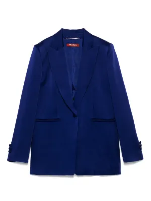 VIP【関税送料無料】希少 MAX MARA DARK BLUE BEATRICE JACKET Max Mara Beatrice Jacket | Blue | FARFETCH