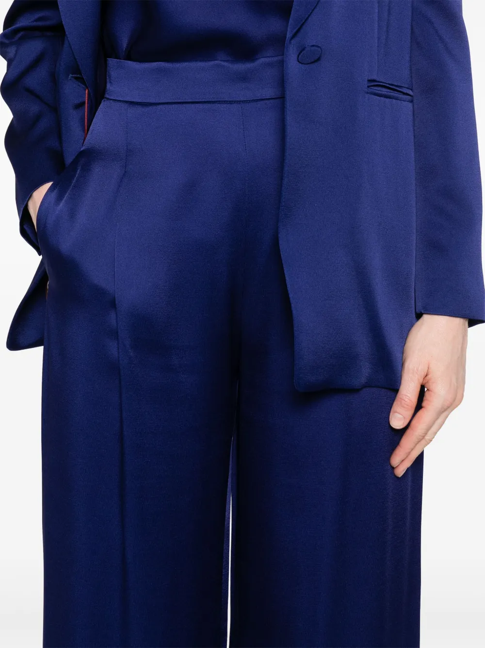 Max Mara Ieti palazzo broek Blauw