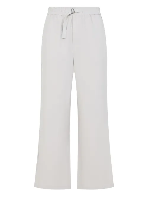 Pantalon à plaque logo - AMI Paris - Modalova
