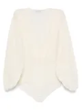 Philosophy Di Lorenzo Serafini pleated bodysuit - Neutrals