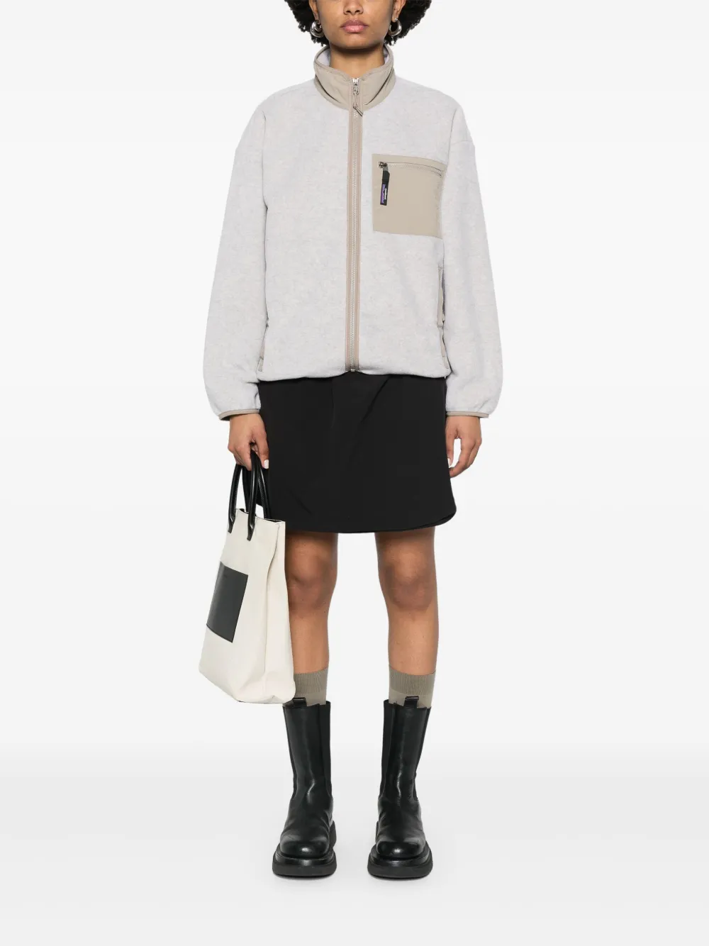 Patagonia Fleece jack Beige