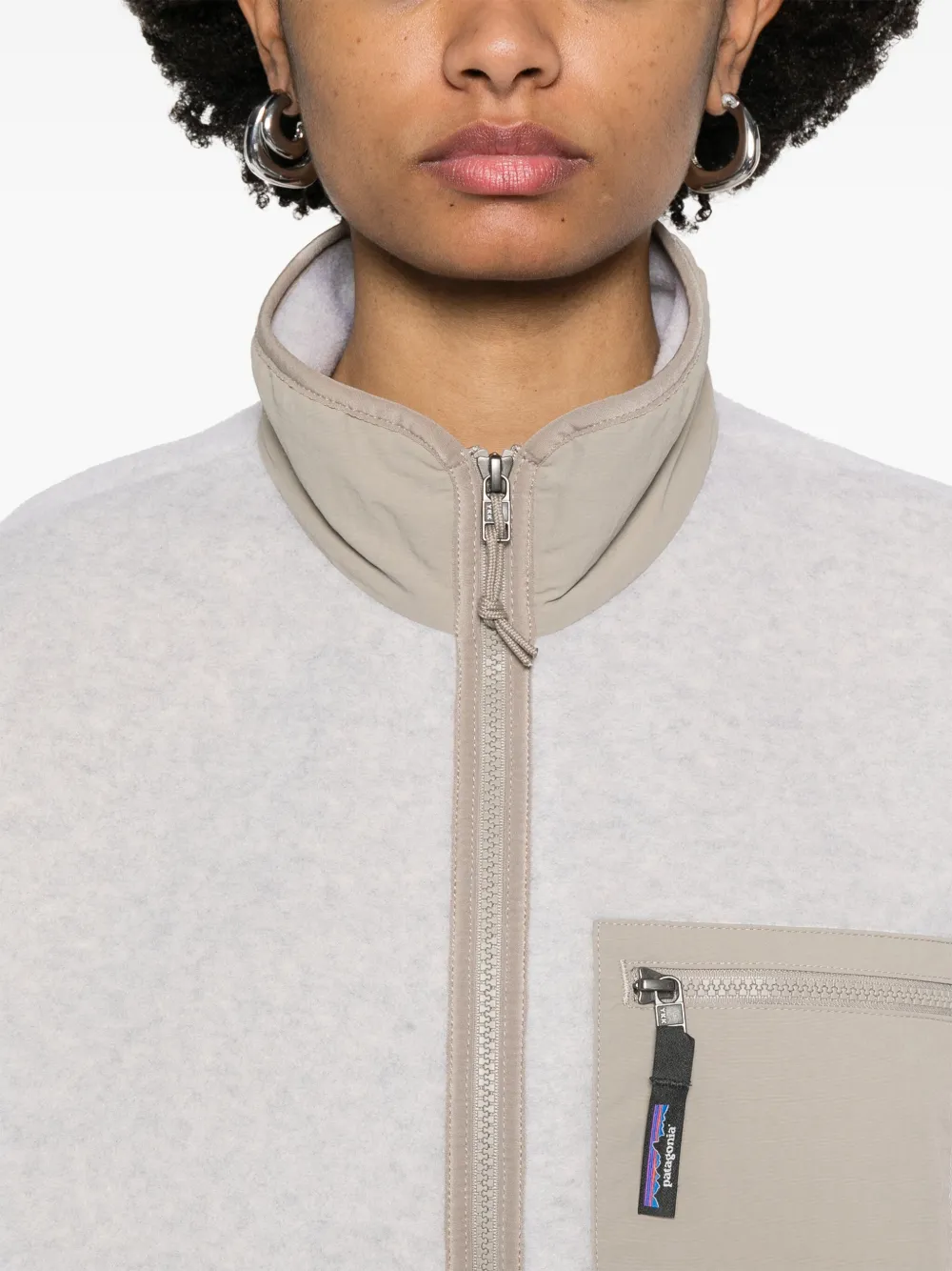 Patagonia Fleece jack Beige