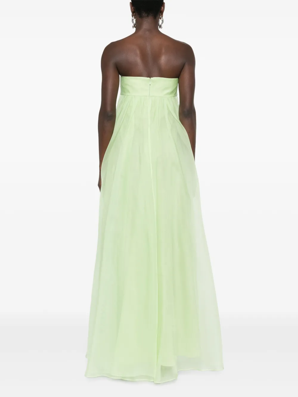 Max Mara Bocalle maxi-jurk Groen