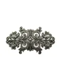 Jennifer Gibson Jewellery Pre-Owned 1920s crystal-embellished brooch - Silver