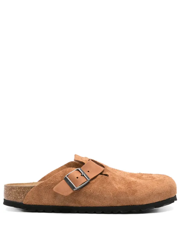 Birkenstock Boston クロッグサンダル | ブラウン | FARFETCH JP
