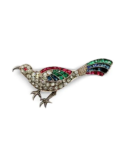 Jennifer Gibson Jewellery 1920s Exotic Bird brooch