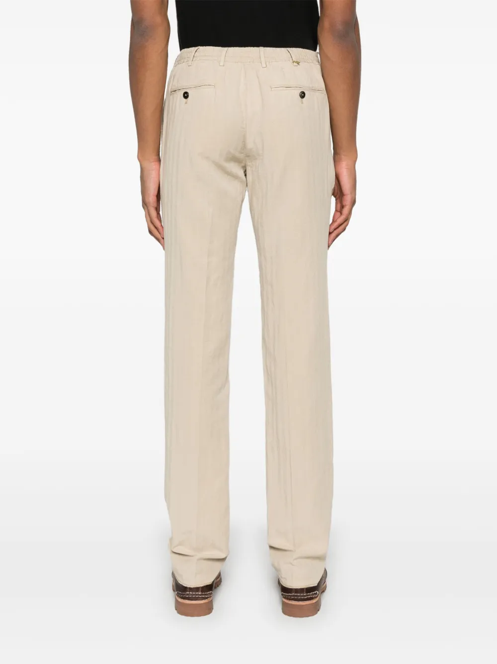 PT Torino Wollen broek Beige