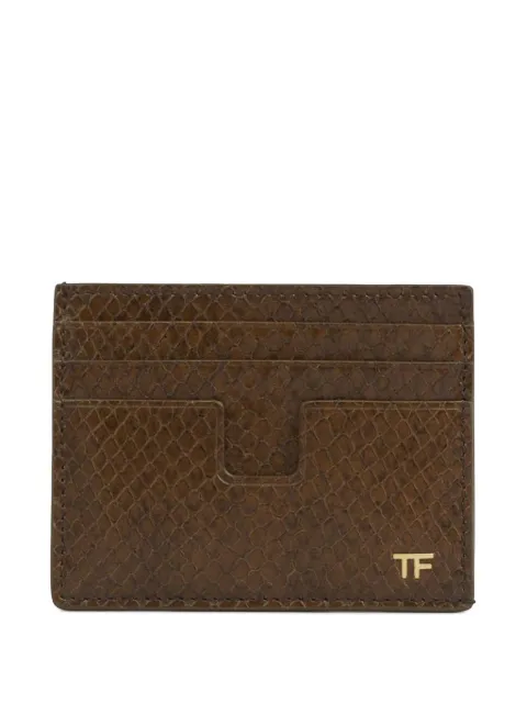 TOM FORD tarjetero de piel