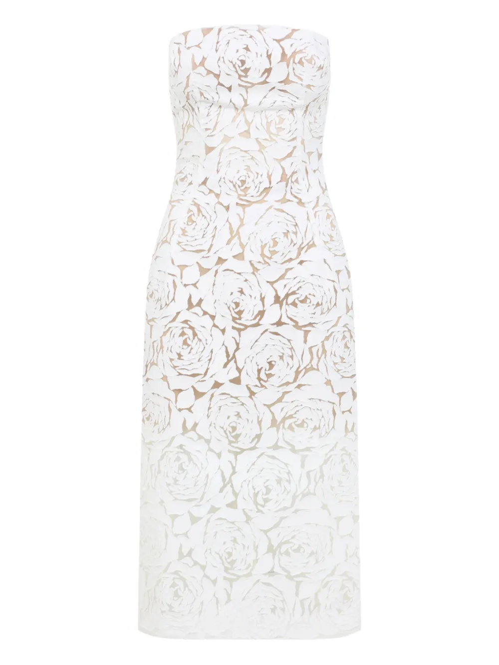floral-lace dress