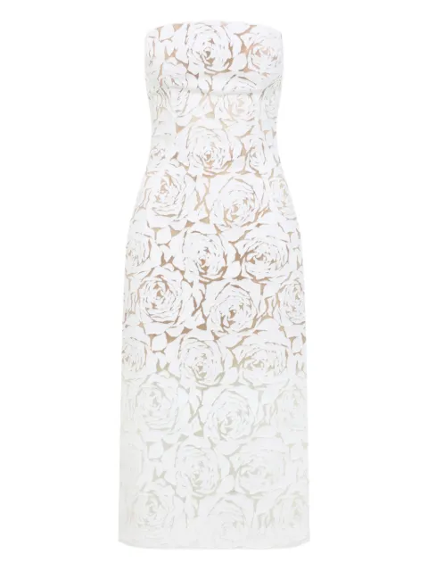 Ermanno Scervino vestido con encaje floral