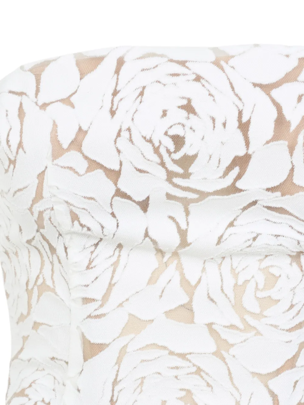 Ermanno Scervino Tulen jurk Wit