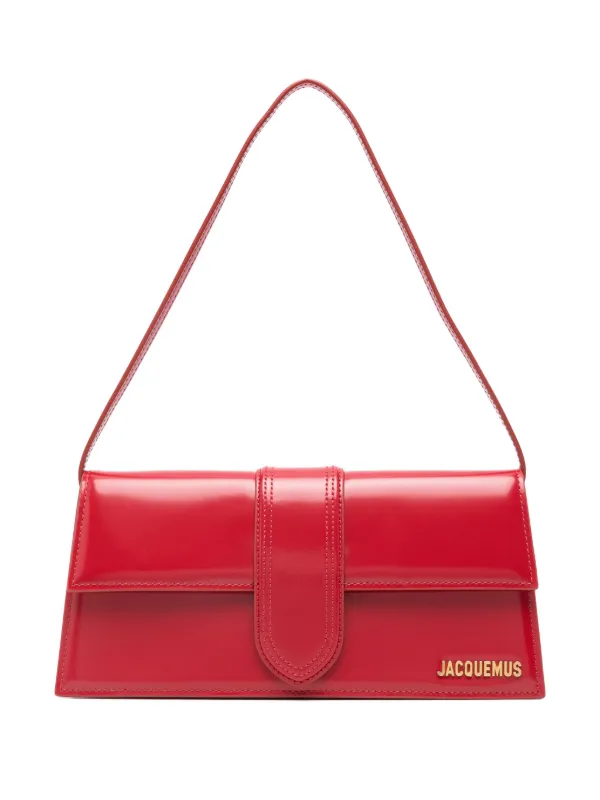 ショルダーバッグ・ポシェット JACQUEMUS Le Bambino Long - Jacquemus - Leather - Red 29541535_58984859_600.jpg