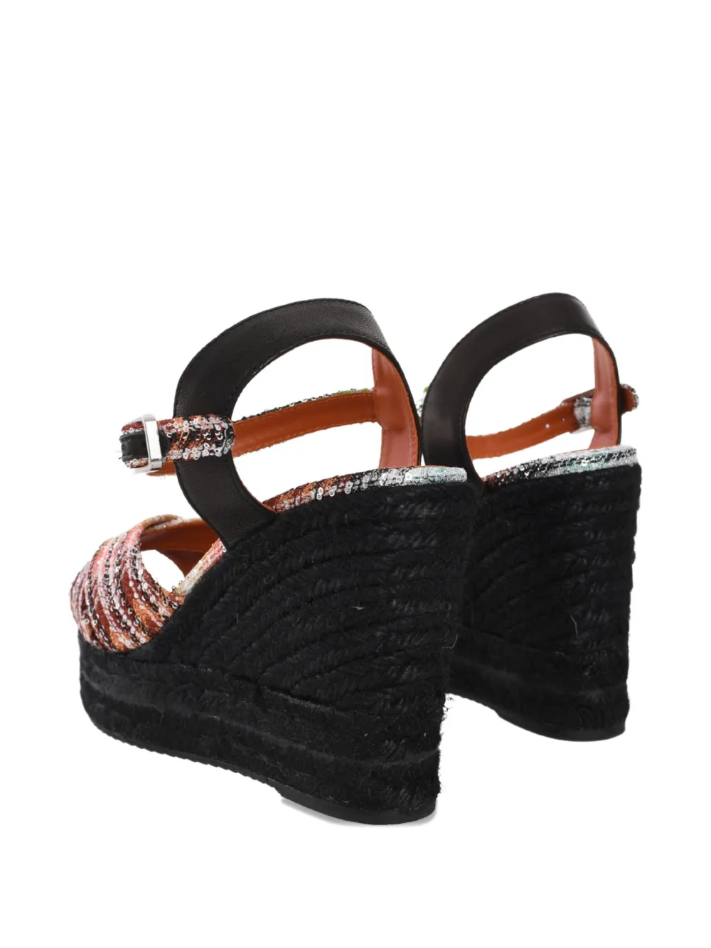 Missoni Carmen Espadrille Sandals In グリーン