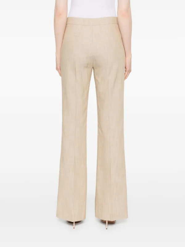 パンツ Pinko SERENIDAD FLARED PANTS PINKO Serenidad Trousers | Neutrals | FARFETCH