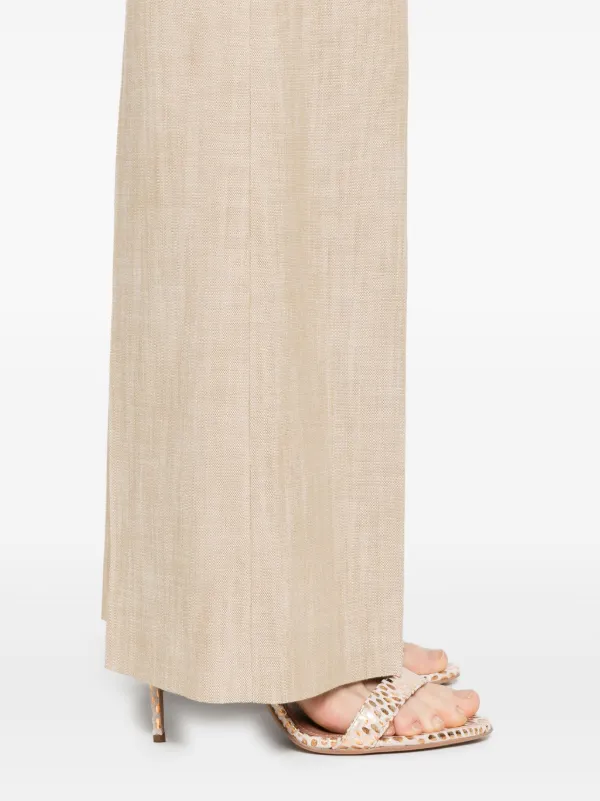パンツ PINKO SERENIDAD FLARED PANTS PINKO Serenidad Trousers | Neutrals | FARFETCH GE