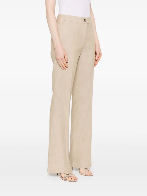 パンツ PINKO SERENIDAD FLARED PANTS PINKO Serenidad Trousers | Neutrals | FARFETCH GE