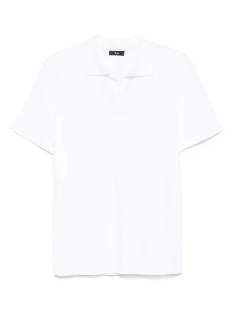 Herno polo-collar T-shirt