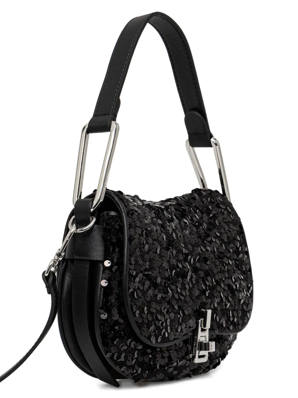 Coccinelle Magie Paillettes crossbodytas Zwart