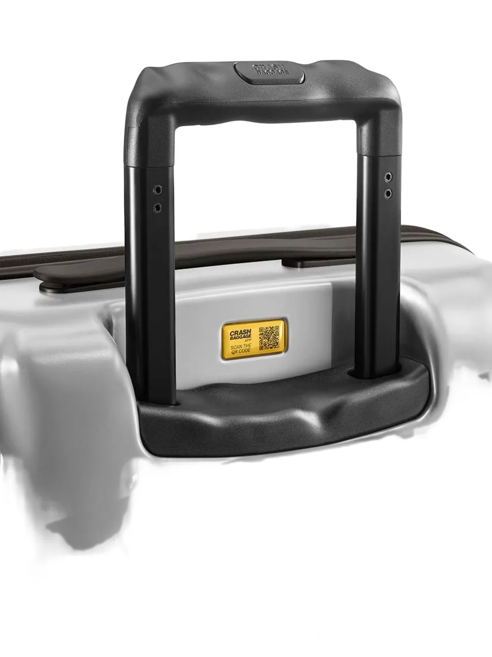 Crash Baggage Logo-detail Suitcase In Gray