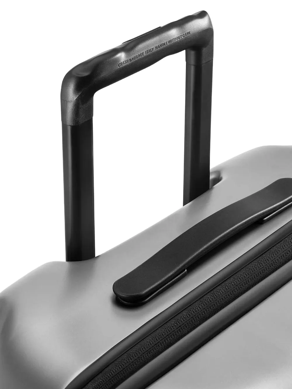 Crash Baggage Logo-detail Suitcase In Gray