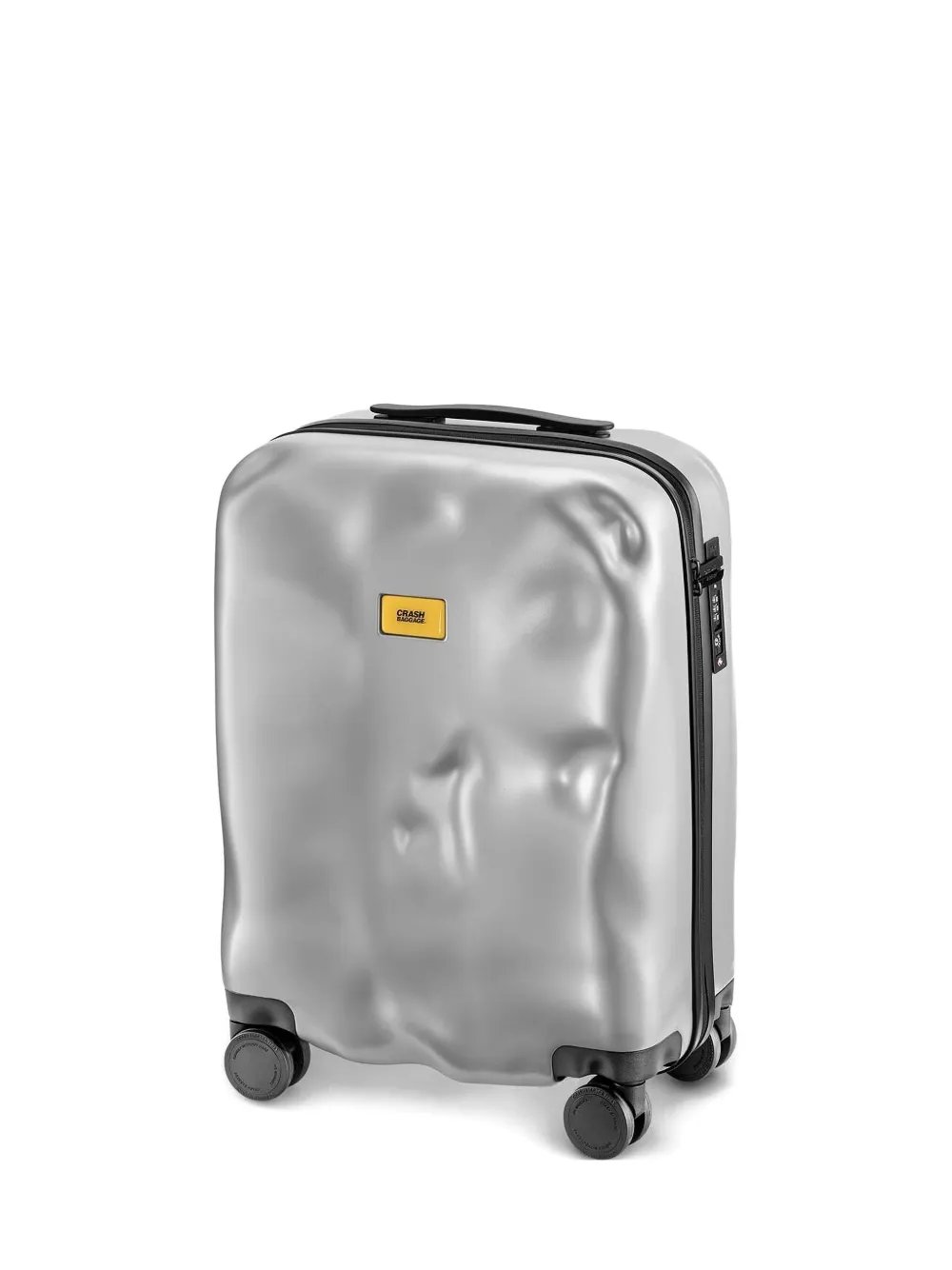 Crash Baggage Icon Suitcase In Gray