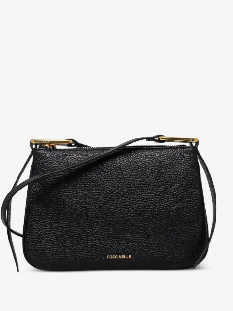 Coccinelle bolsa crossbody texturizada de piel