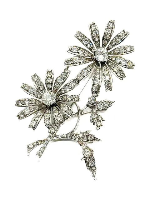 Jennifer Gibson Jewellery 1930s Art Deco Floral brooch