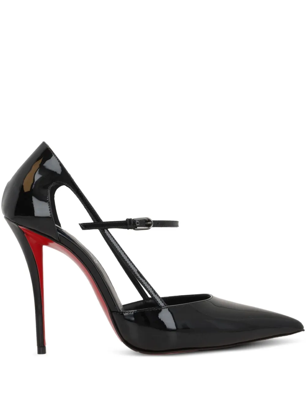 Christian Louboutin 100mm Miss Z Pumps | Black | FARFETCH