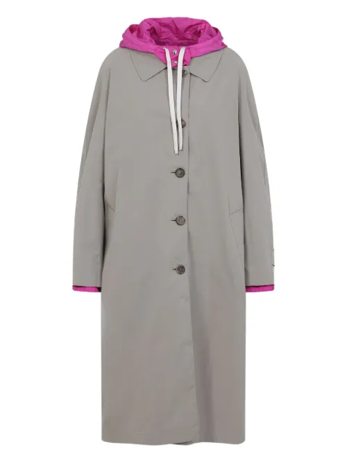 Imperméable réversible à capuche - Miu Miu - Modalova