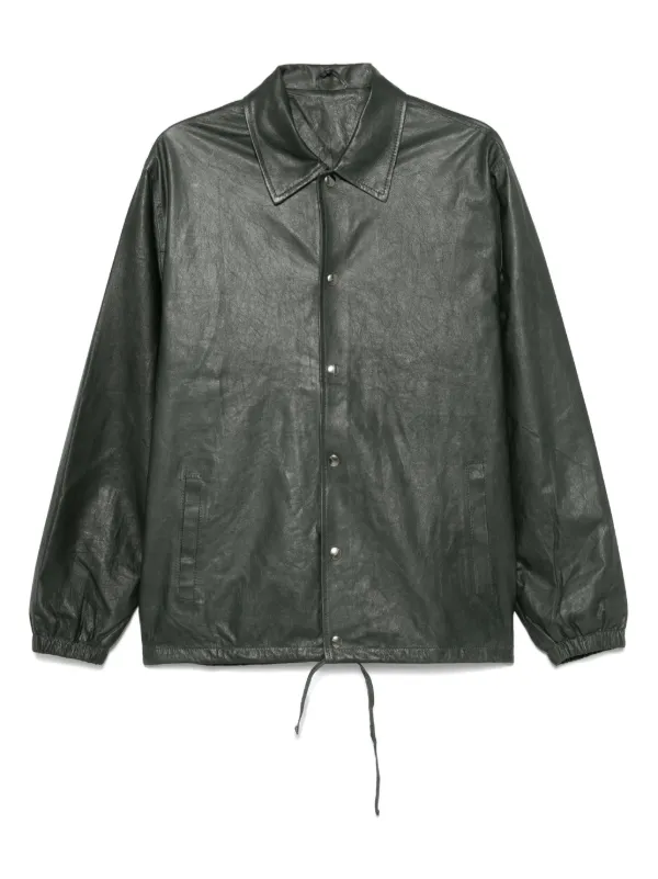 Giorgio Brato グレー レザーライダースジャケット Giorgio Brato レザージャケット | グレー | FARFETCH JP